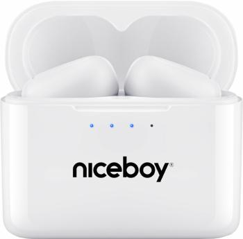 Niceboy HIVE Podsie 3 Polar White Bezdrátové sluchátka do uší