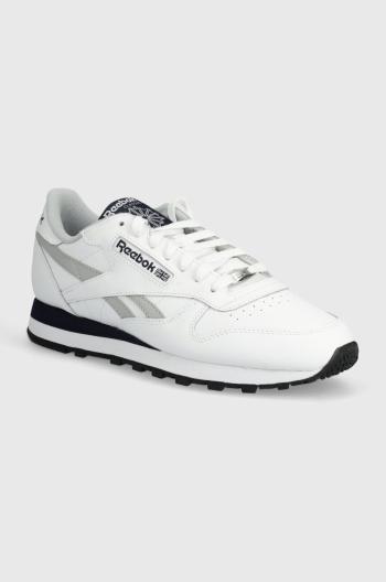 Kožené sneakers boty Reebok Classic Classic Leather bílá barva, 100074356