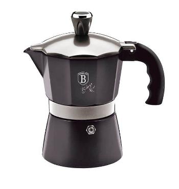 BERLINGERHAUS Konvice na espresso 3 šálky Carbon PRO Line BH-7214