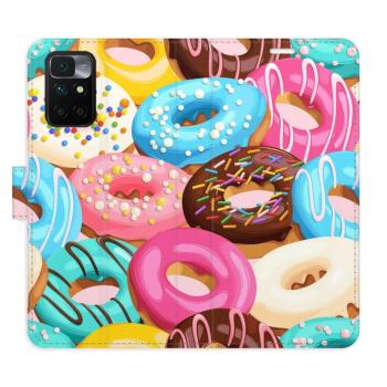 Flipové pouzdro iSaprio - Donuts Pattern 02 - Xiaomi Redmi 10