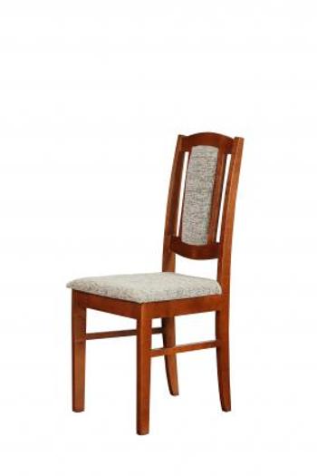 K5 čalouněná jídelní židle, dekor kaštan