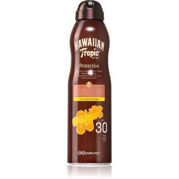 Hawaiian Tropic Protective suchý olej na opalování ve spreji SPF 30 180 ml