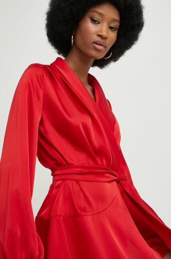 Šaty Answear Lab červená barva, mini