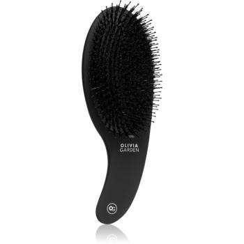 Olivia Garden Black Label CURVE Board&Nylon bristles kartáč na vlasy s kančími štětinami 1 ks