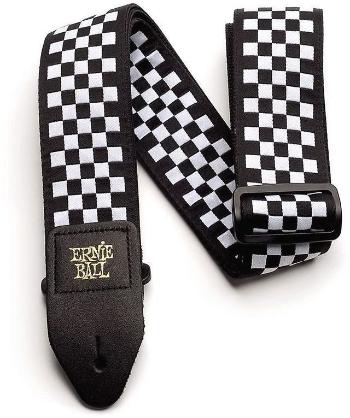 Ernie Ball Jacquard Strap EB Kytarový pás Black & White