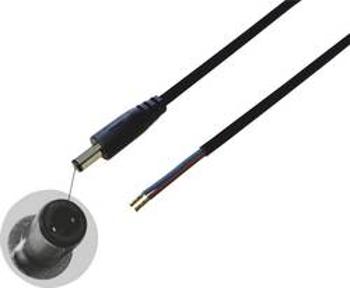 Nízkonapěťový připojovací kabel BKL Electronic 075831, vnější Ø 5.50 mm, vnitřní Ø 2.50 mm, 2.00 m, 1 ks