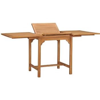  Rozkládací zahradní stůl (110–160) x 80 x 75 cm masivní teak (47420)