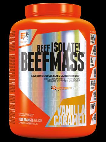 Extrifit BeefMass 3000 g vanilla caramel