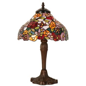 Stolní lampa Tiffany - Ø 26*40 cm 1x E14  5LL-1130