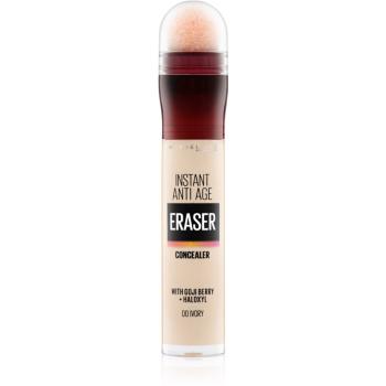 Maybelline Instant Anti Age Eraser tekutý korektor s houbičkovým aplikátorem odstín 00 Ivory 6,8 ml