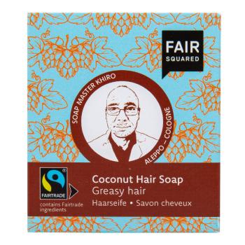 Fair Squared Šampon tuhý kokosový pro mastné vlasy 2 x 80 g