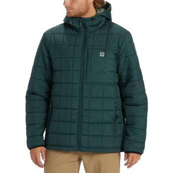 Billabong JOURNEY PUFFER JACKET Pánská zimní bunda, tmavě zelená, velikost