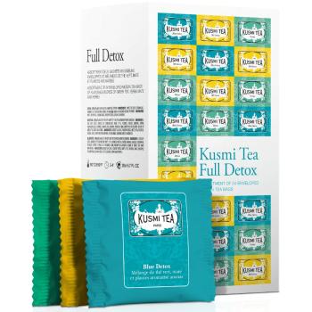 Sada čajů FULL DETOX Kusmi Tea 24 mušelínových sáčků