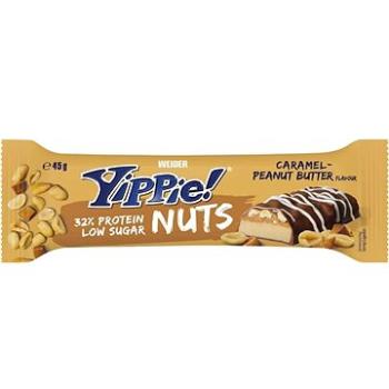 Weider Yippie NUT 45g, Caramel peanut butter (4044782304570)