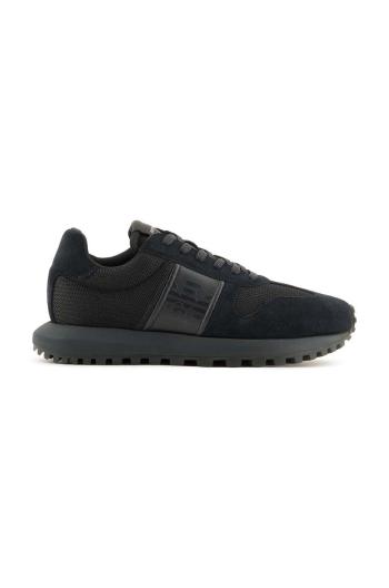 Sneakers boty Emporio Armani černá barva, X4X640 XR102 S440