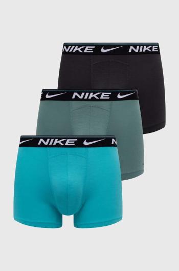 Boxerky Nike 3-pack pánské, zelená barva