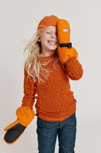 Dětské rukavice Reima oranžová barva