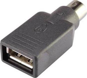 USB / PS/2 adaptér myš Renkforce RF-3353150, černá