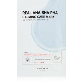 Some By Mi Clinical Solution AHA∙BHA∙PHA Calming Care Mask zklidňující plátýnková maska pro problematickou pleť 20 g