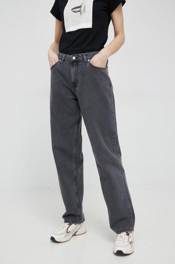 Džíny Calvin Klein Jeans 90s Straight dámské, high waist