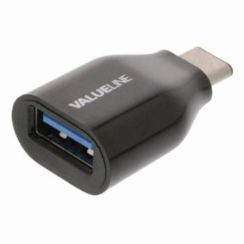 Nedis CCGP60915BK - USB-C™ 3.0 Adaptér | Typ-C Zástrčka - A Zásuvka | Černá barva