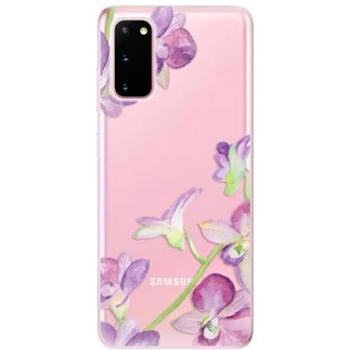 iSaprio Purple Orchid pro Samsung Galaxy S20 (puror-TPU2_S20)