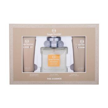 Sergio Tacchini The Essence dárková kazeta toaletní voda 100 ml + sprchový gel 100 ml + balzám po holení 100 ml pro muže