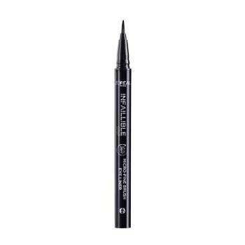 L'Oréal Paris Infaillible Grip 36H Micro-Fine Brush Eye Liner 0,4 g oční linka pro ženy 01 Obsidian Black fix v tužce