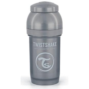 Twist shake Kojenecká láhev antikoliková od 0 měsíců 180 ml, Pearl Grey