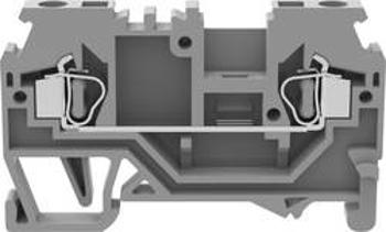 Průchodková svorka pružinová svorka Degson WS2.5-01P-11-00A(H), šedá, 1 ks