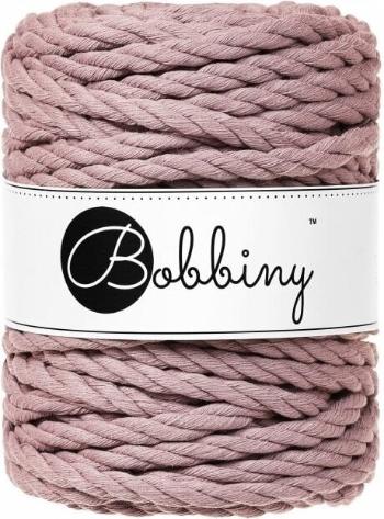 Bobbiny 3PLY Macrame Rope 9 mm 30 m Mauve Šňůra