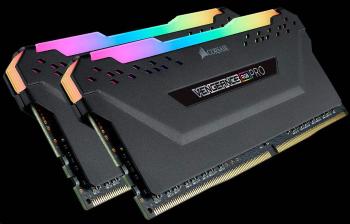 CORSAIR DIMM DDR4 16GB (Kit of 2) 3200MHz CL16 Vengeance RGB PRO Černá