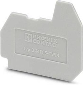 End cover D-MT 1,5-TWIN Phoenix Contact 50 ks