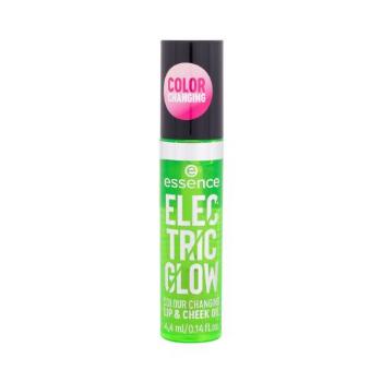 Essence Electric Glow Colour Changing Lip & Cheek Oil 4,4 ml olej na rty pro ženy