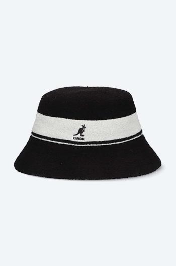 Klobouk Kangol Bermuda Bucket černá barva, K3326ST.BLACK-BLACK