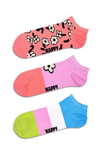 Ponožky Happy Socks Flower Low Socks 3-pack