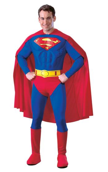 Rubies Kostým Superman Deluxe Velikost - dospělý: L