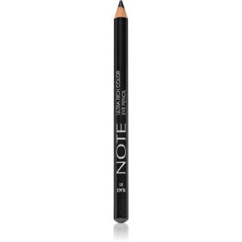 Note Cosmetique Ultra Rich Color Eye Pencil voděodolná tužka na oči 01 Black 1,1 g