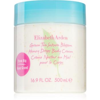 Elizabeth Arden Green Tea Sakura Blossom zjemňující tělový krém s parfemací pro ženy 500 ml