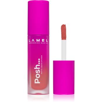 LAMEL Posh Matte Liquid Lip Stain dlouhotrvající matná tekutá rtěnka odstín №404 4 g