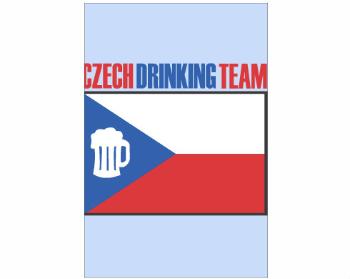Plakát 61x91 Ikea kompatibilní Czech drinking team