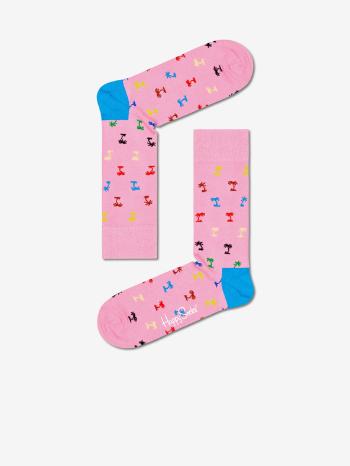 Happy Socks Palm Ponožky Růžová