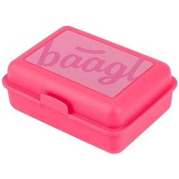 BAAGL Box na svačinu Logo růžový (8595689304362)