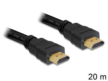 Delock Kabel High Speed HDMI with Ethernet – HDMI A samec > HDMI A samec 20 m