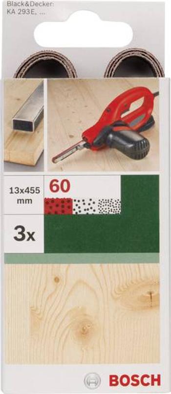 Brusný pás Bosch Accessories 2609256237 Zrnitost 40, (d x š) 455 mm x 13 mm, 3 ks