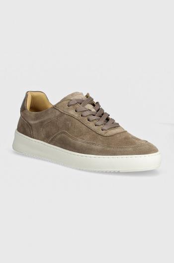 Semišové sneakers boty Filling Pieces Mondo Suede béžová barva, 46722793055