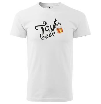 Tričko Tour de beer (Velikost: 2XL, Typ: pro muže)