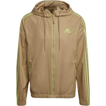 adidas BSC 3S WIND JKT Pánská outdoorová bunda, béžová, velikost S