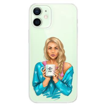 Odolné silikonové pouzdro iSaprio - Coffe Now - Blond - iPhone 12 mini