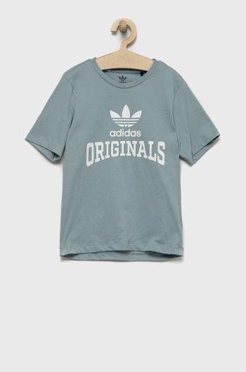 Dětské bavlněné tričko adidas Originals s potiskem